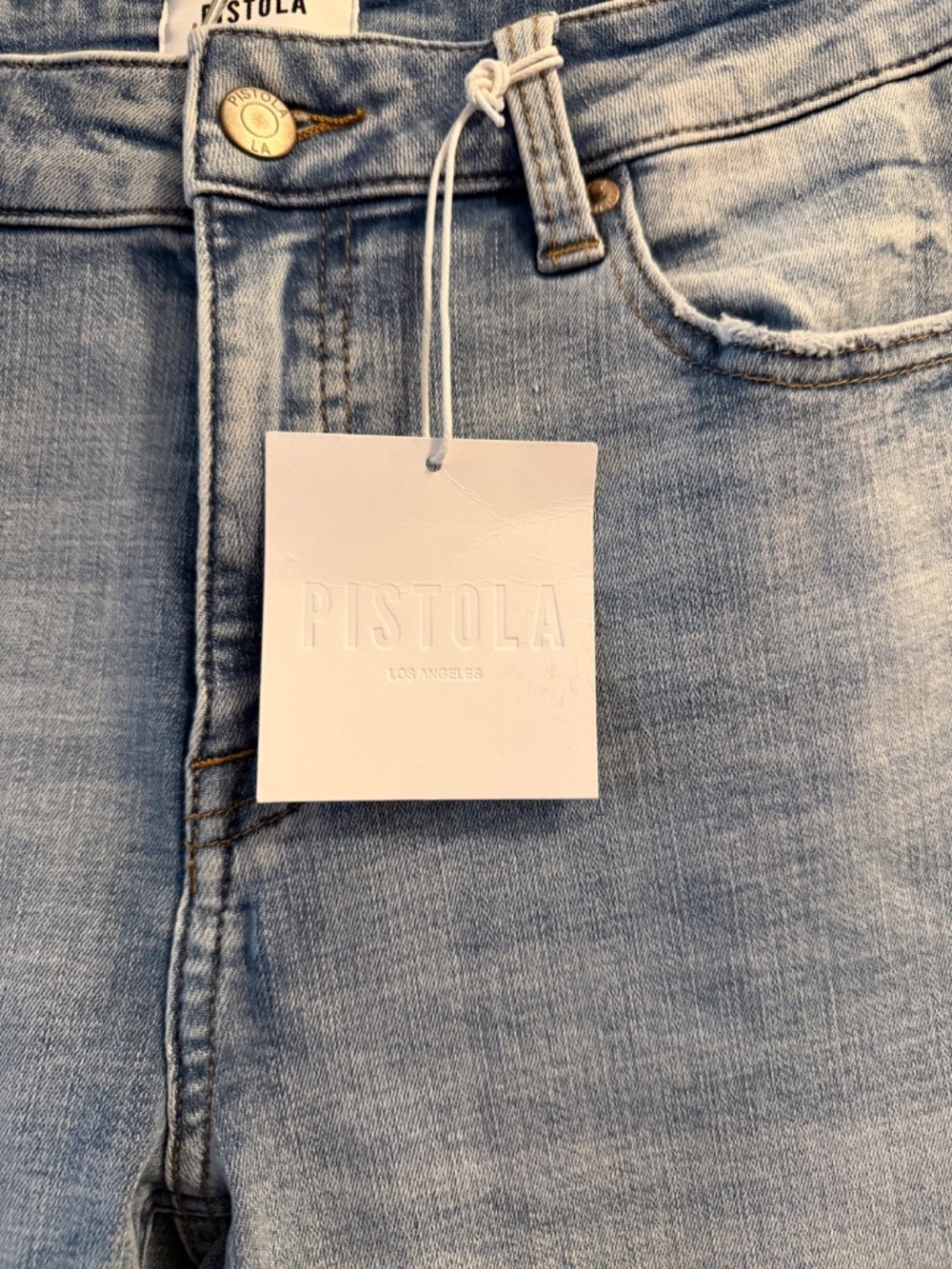 NWT Pistola Arielle High Rise Skinny Jeans in Light Wash - Size 29 - Picture 5 of 6